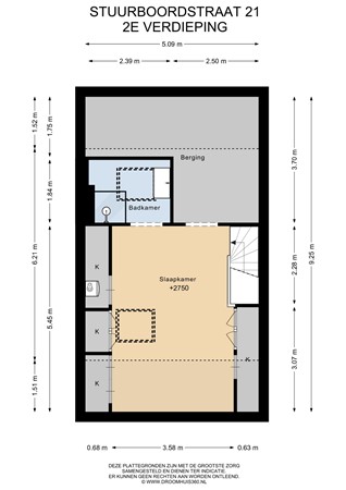 Floorplan - Stuurboordstraat 21, 1433 SE Kudelstaart